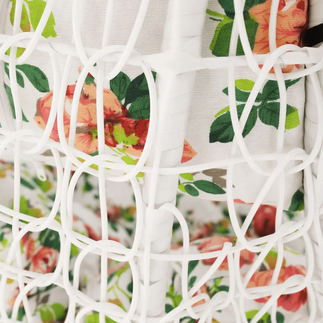 Кресло Tempo Kondela Kalea 2 New (White/Flowers)