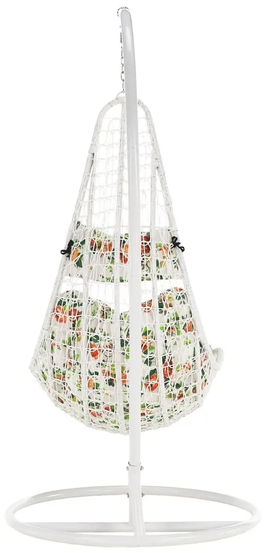 Кресло Tempo Kondela Kalea 2 New (White/Flowers)