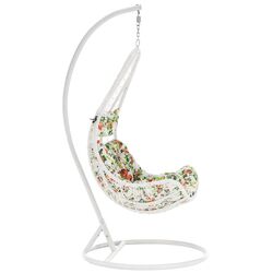 Кресло Tempo Kondela Kalea 2 New (White/Flowers) Thumb