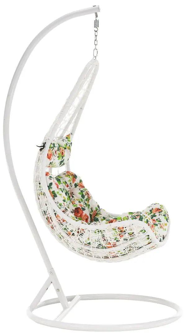 Кресло Tempo Kondela Kalea 2 New (White/Flowers)