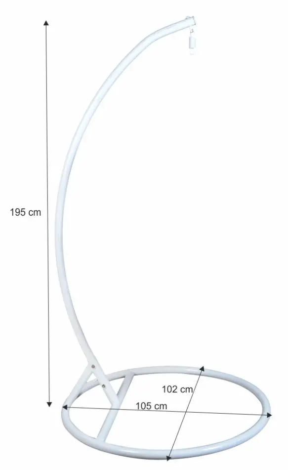 Cadru pentru fotoliu balansoar Tempo Kondela Otan New Typ 2 (White)