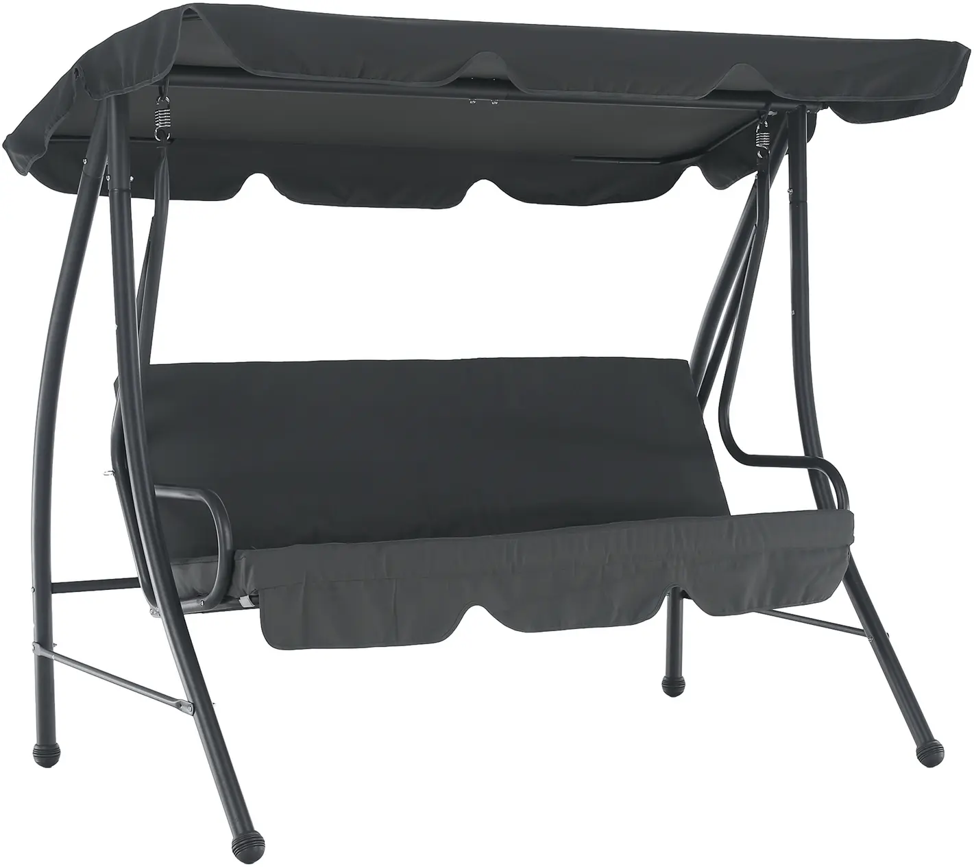 Scaun balansoar cu copertină Tempo Kondela Kemi (Gray)