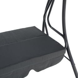 Scaun balansoar cu copertină Tempo Kondela Kemi (Gray) Thumb