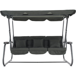 Скамья-качели с тентом Tempo Kondela Mija (Dark Gray) Thumb