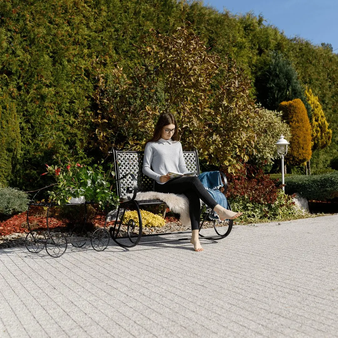 Скамья-качалка Tempo Kondela Magina (Black)