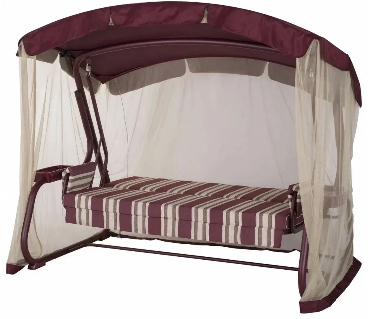 Скамья-качели с тентом Mayorka (Burgundy) - 2