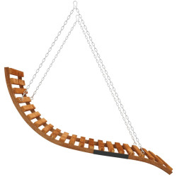 Садовые качели с тентом VidaXL 3200625 (Natural/Cream) Thumb