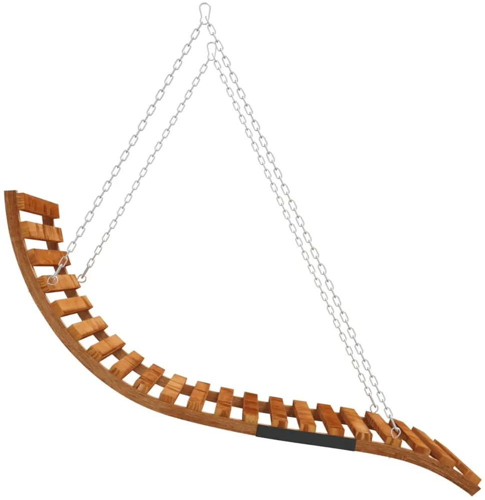 Садовые качели с тентом VidaXL 3200625 (Natural/Cream) - 4