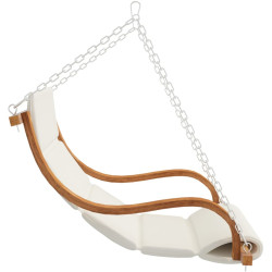 Садовые качели с тентом VidaXL 3200629 (Natural/Cream) Thumb