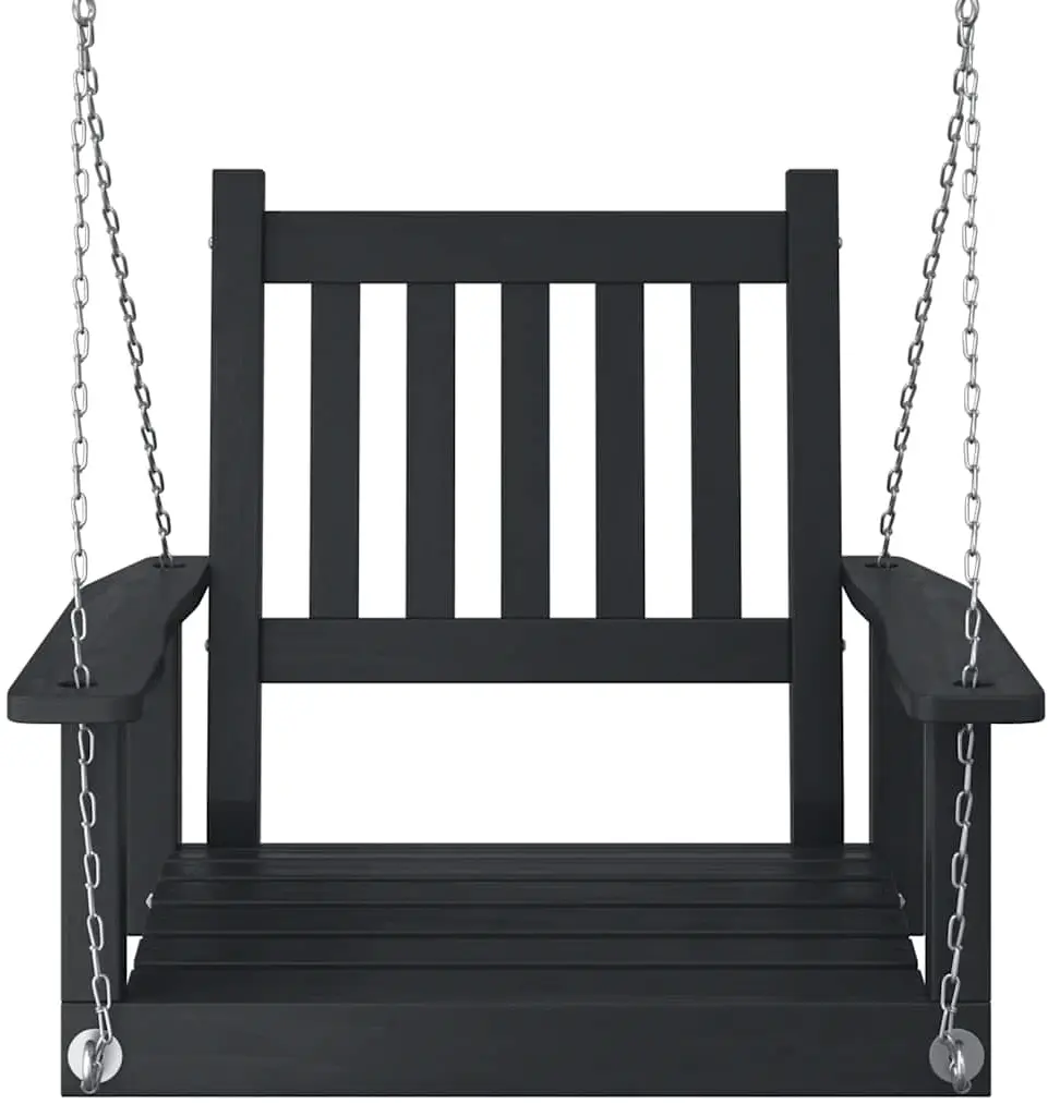 Садовые качели VidaXL 4008976 (Black) - 5