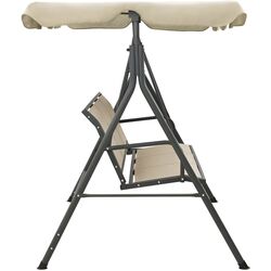 Скамья-качели с тентом VidaXL 313325 (Sand/Anthracite) Thumb