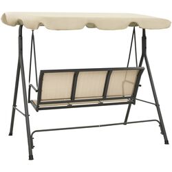 Скамья-качели с тентом VidaXL 313325 (Sand/Anthracite) Thumb