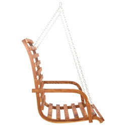 Скамья-качели с тентом VidaXL 3200627 (Natural/Cream) Thumb