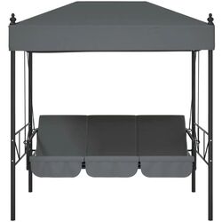 Scaun balansoar VidaXL 4008901 (Dark Grey) Thumb