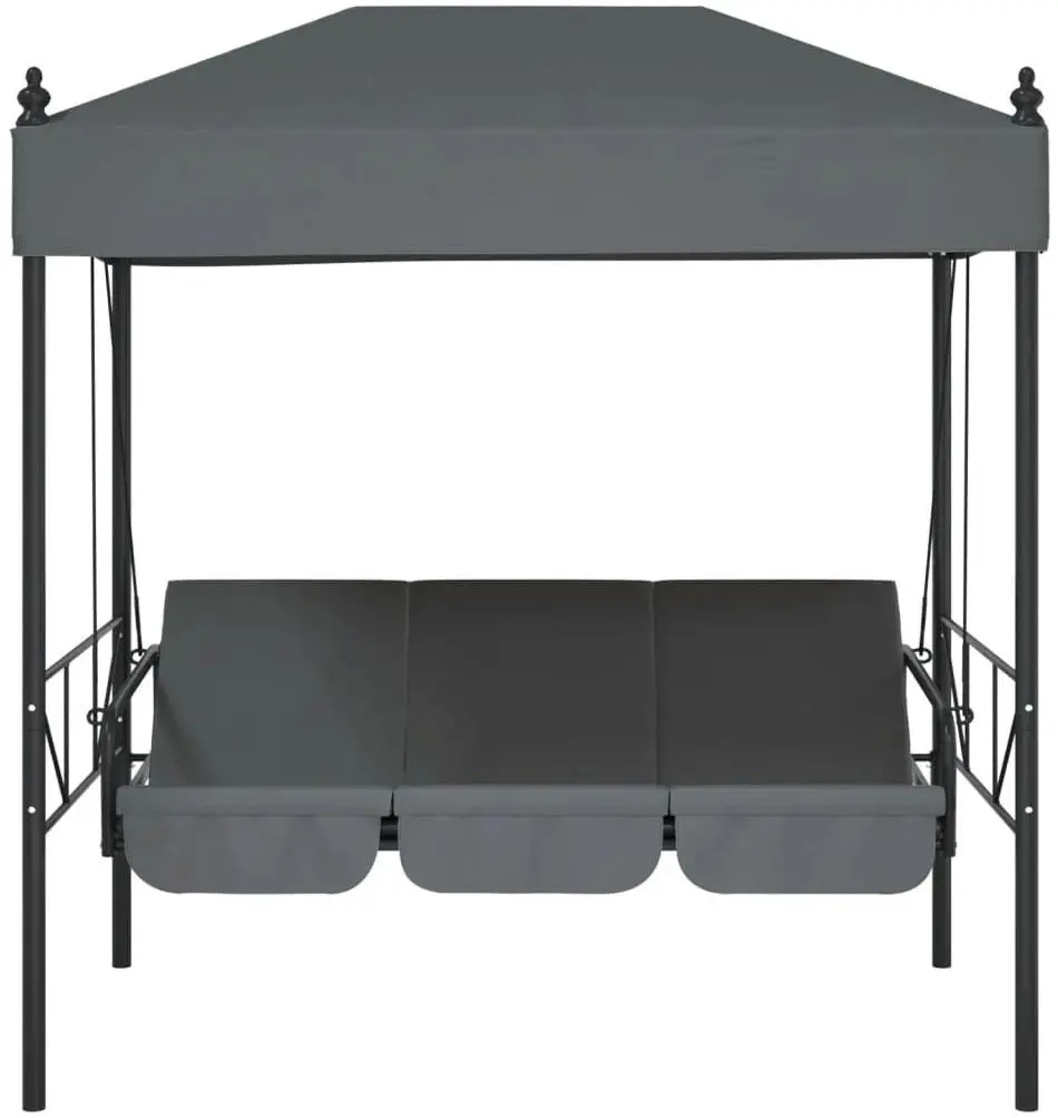 Scaun balansoar VidaXL 4008901 (Dark Grey)