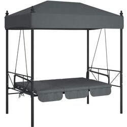 Scaun balansoar VidaXL 4008901 (Dark Grey) Thumb