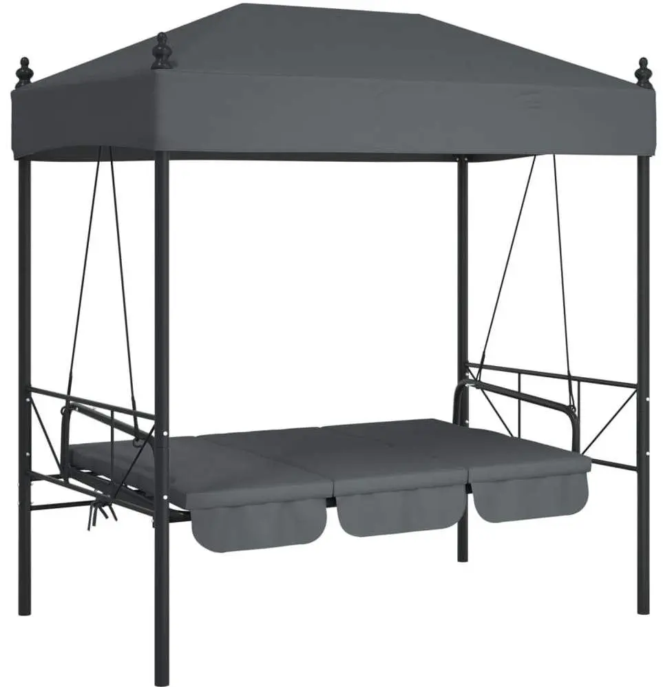 Scaun balansoar VidaXL 4008901 (Dark Grey)