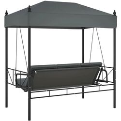 Scaun balansoar VidaXL 4008901 (Dark Grey) Thumb