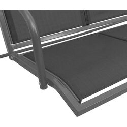 Scaun balansoar cu copertină vidaXL 41421 (Black) Thumb