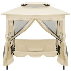 Scaun balansoar VidaXL 43239 (Cream) Thumb