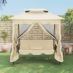 Scaun balansoar VidaXL 43239 (Cream)