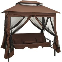 Scaun balansoar VidaXL 43240 (Brown) Thumb