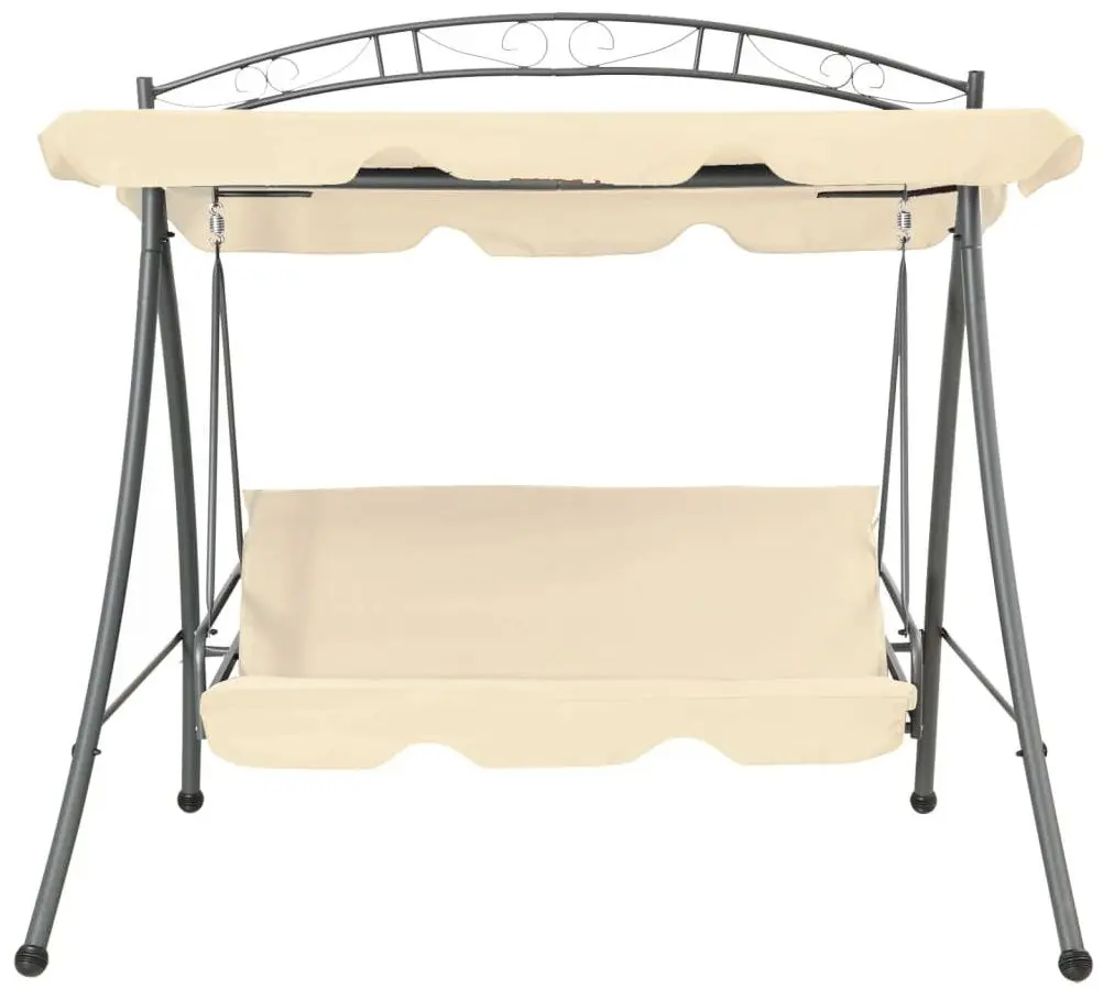 Scaun balansoar VidaXL 43241 (Sand White)