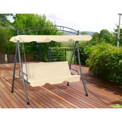 Scaun balansoar VidaXL 43241 (Sand White)