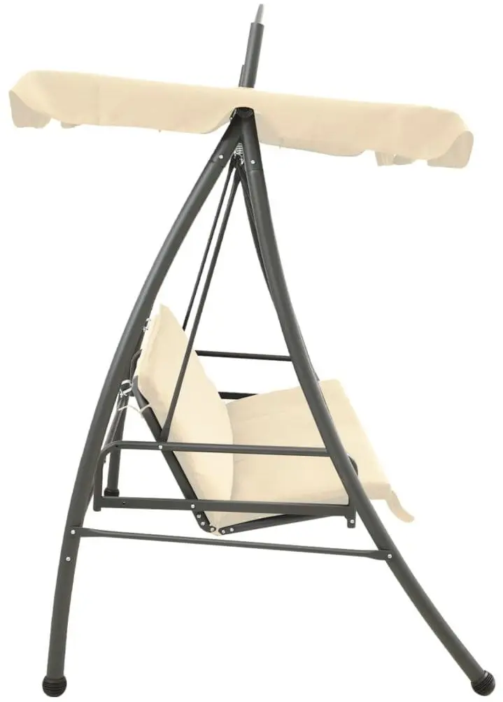 Scaun balansoar VidaXL 43241 (Sand White)