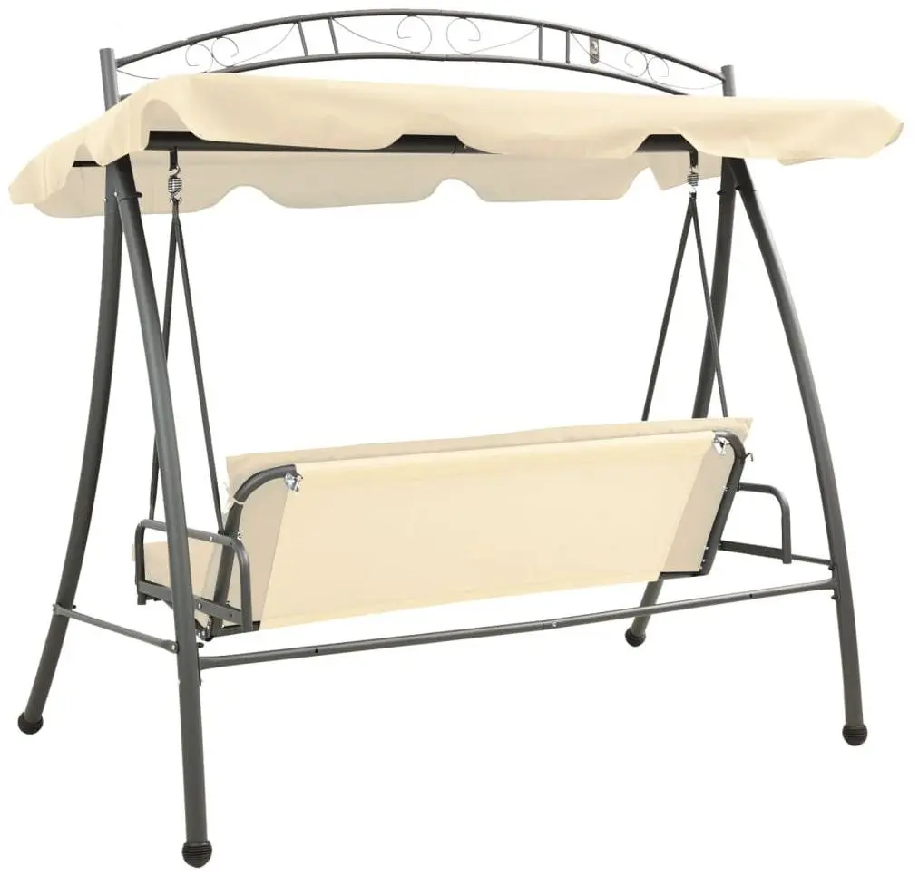 Scaun balansoar VidaXL 43241 (Sand White)