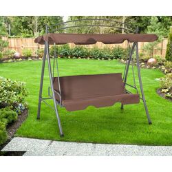 Scaun balansoar VidaXL 43242 (Coffee)