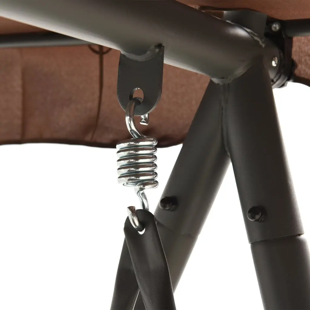 Скамья-качели с тентом VidaXL 43242 (Coffee)