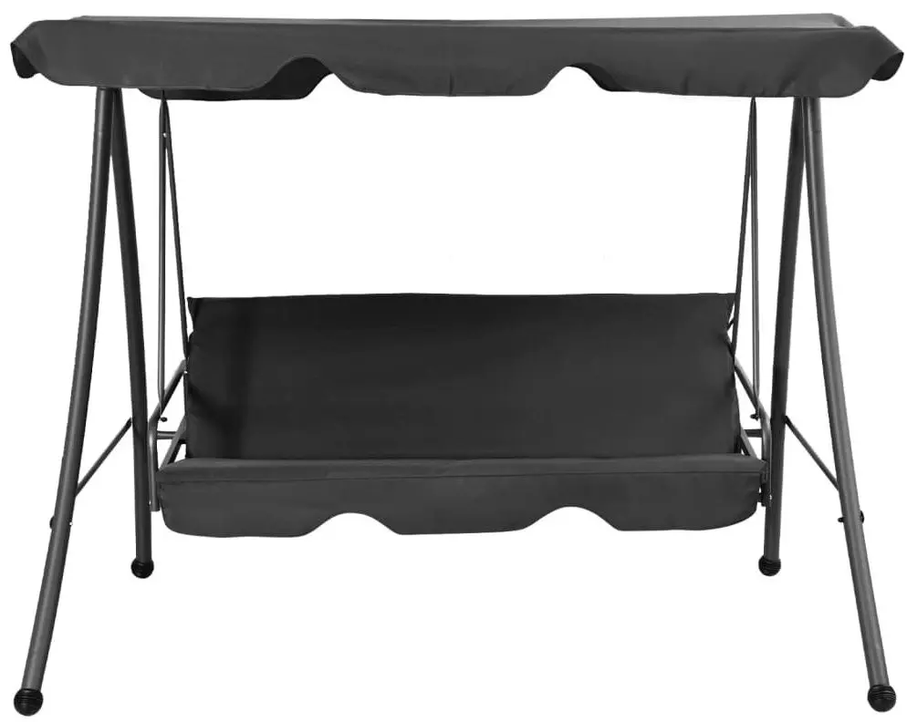 Скамья-качели с тентом VidaXL 45072 (Anthracite)