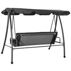 Скамья-качели с тентом VidaXL 45072 (Anthracite) Thumb