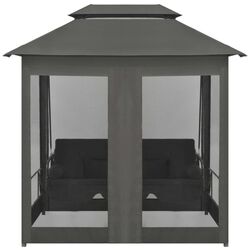 Скамья-качели с тентом VidaXL 45073 (Anthracite) Thumb