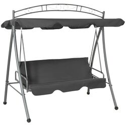 Скамья-качели с тентом VidaXL 45074 (Anthracite) Thumb