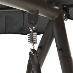 Скамья-качели с тентом VidaXL 45074 (Anthracite) Thumb