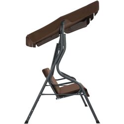 Scaun balansoar cu copertina VidaXL 45351 (Brown) Thumb