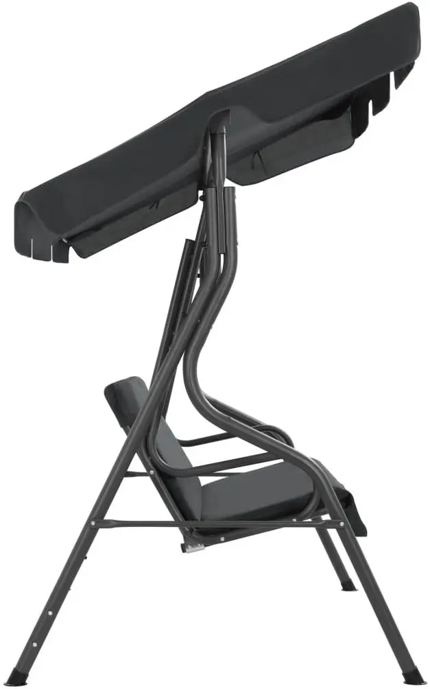 Скамья-качели с тентом VidaXL 45352 (Anthracite)