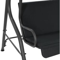 Скамья-качели с тентом VidaXL 45352 (Anthracite) Thumb
