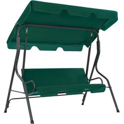 Scaun balansoar cu copertina VidaXL 48556 (Green) Thumb