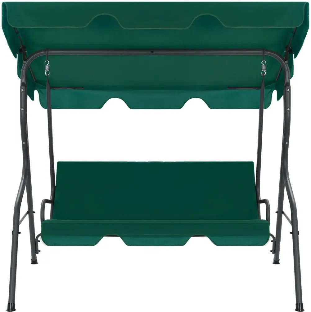 Scaun balansoar cu copertina VidaXL 48556 (Green)