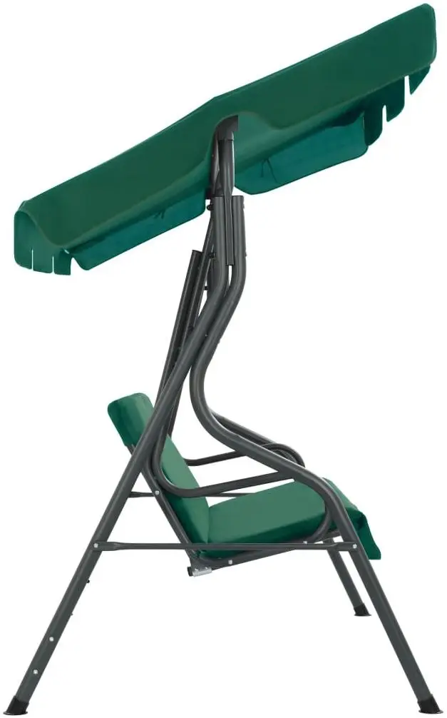 Scaun balansoar cu copertina VidaXL 48556 (Green)