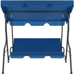 Scaun balansoar cu copertina VidaXL 48557 (Dark Blue) Thumb