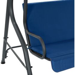 Scaun balansoar cu copertina VidaXL 48557 (Dark Blue) Thumb