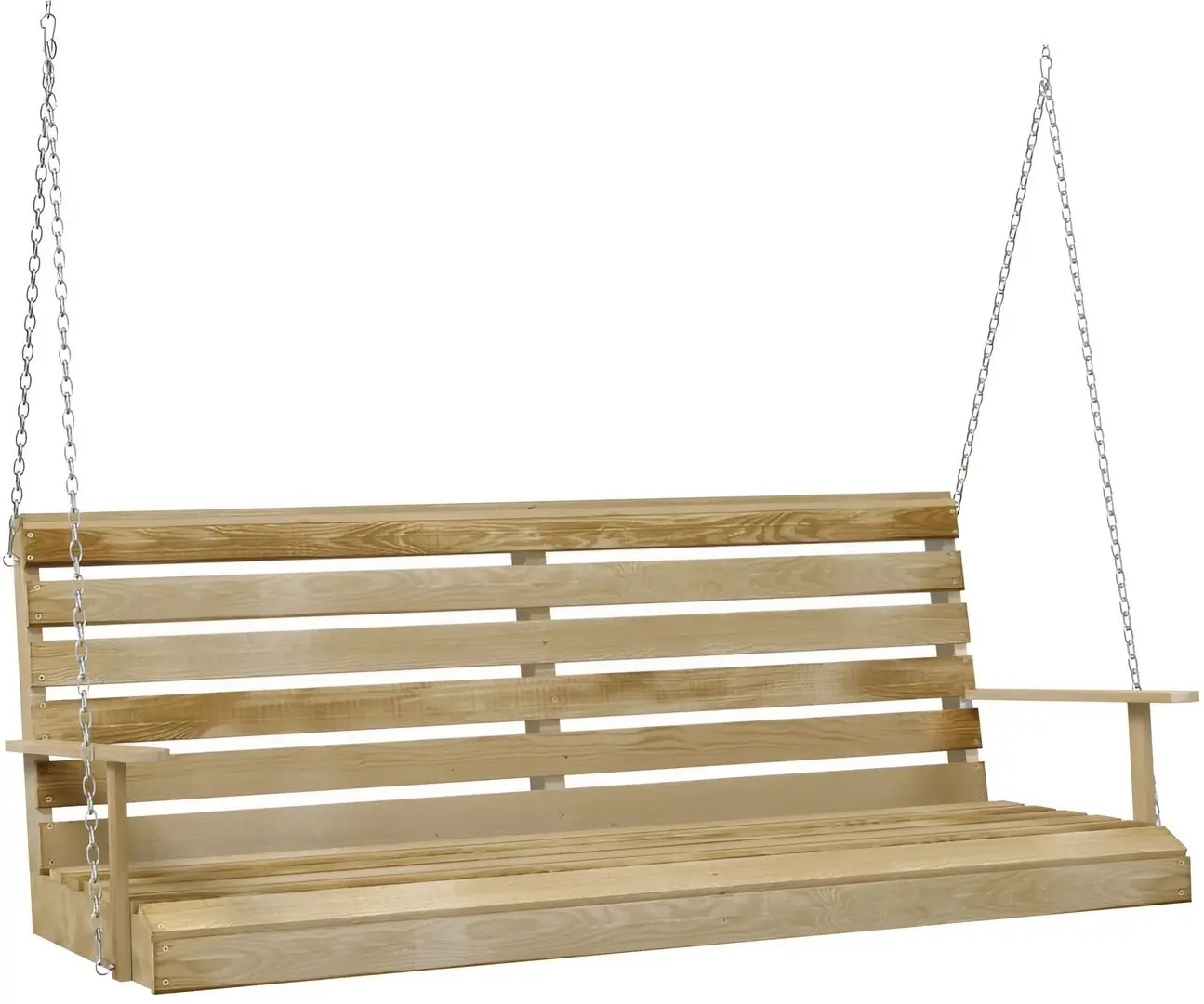 Скамья-качели VidaXL 316065 (Natural)