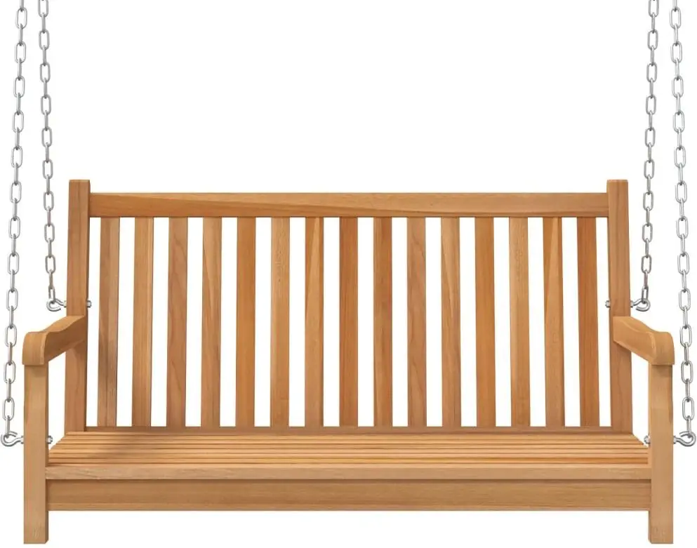 Скамья-качели VidaXL 316628 (Natural)