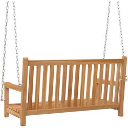 Скамья-качели VidaXL 316628 (Natural) Thumb