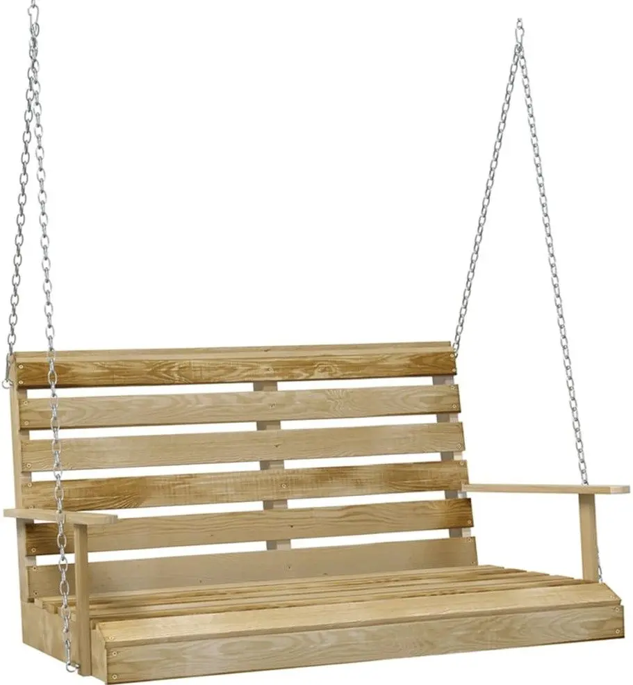 Скамья-качели VidaXL 318397 (Natural) - 2