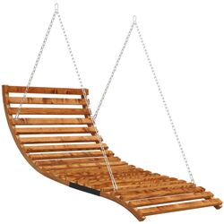 Scaun balansoar VidaXL 3200615 (Natural) Thumb